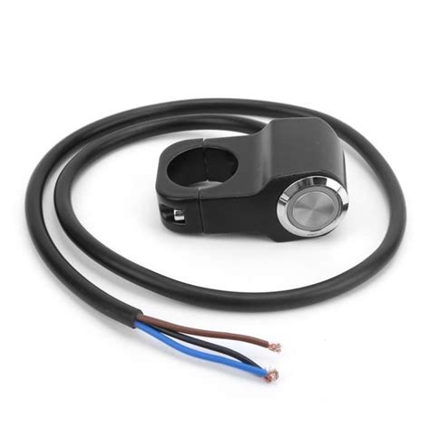Bouton coupe-circuit sur guidon de moto
