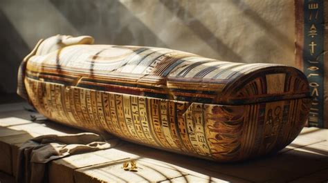 Représentation d'un sarcophage ancien