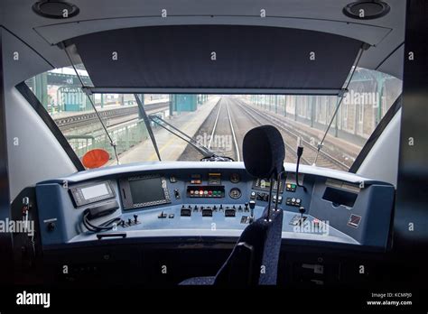Cabine de locomotive moderne