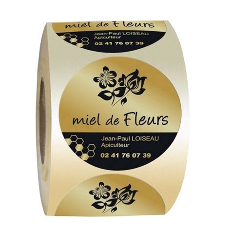 Différentes finitions d'étiquettes autocollantes : mat, brillant, transparent