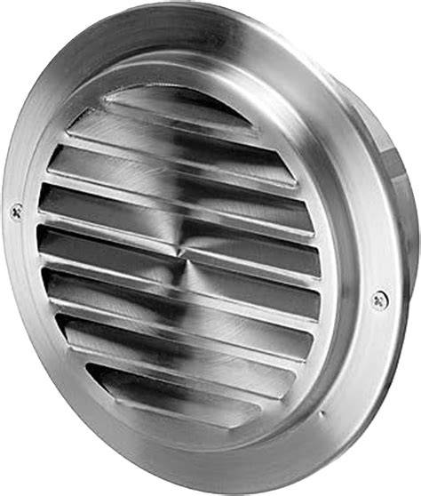 Grille de ventilation ronde en acier inoxydable
