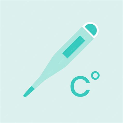 Thermomètre mesurant la fièvre