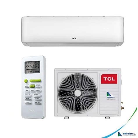 Climatiseur mural TCL 24000 BTU avec un design moderne
