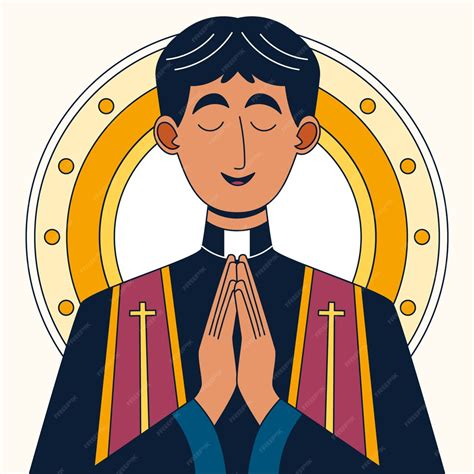 Représentation d'un prêtre lévitique effectuant un rituel