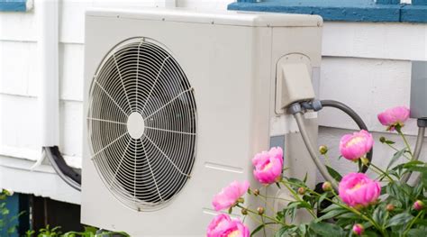 Symbole de la transition énergétique : pompe à chaleur