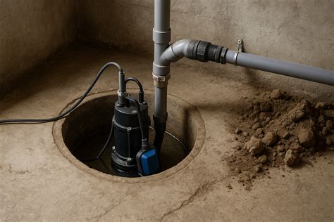 Kit d'installation d'une pompe de relevage