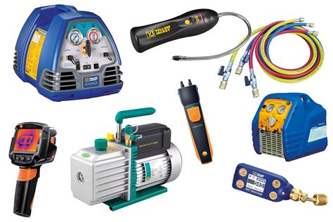 Outils d'un technicien frigoriste