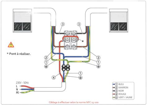 Connecteur électrique d'un servomoteur de ventilation