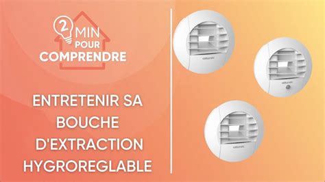 Entretien d'une bouche d'extraction VMC